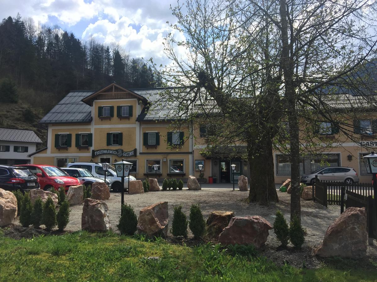 Metzgerwirt Vieh Heli Hotell Bad Goisern Exteriör bild